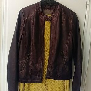 Maurices Faux Leather Jacket